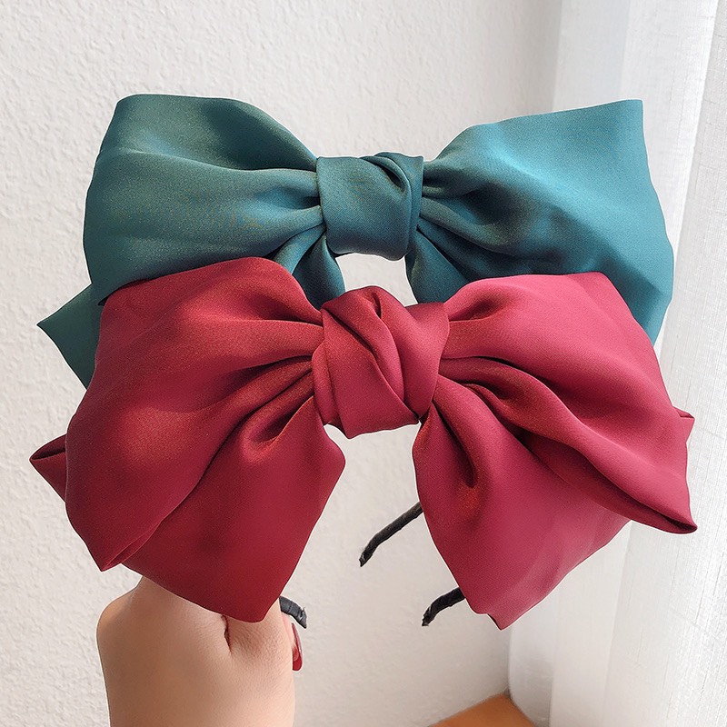 Bờm Nơ Lụa Hàng Đẹp Made In Korea