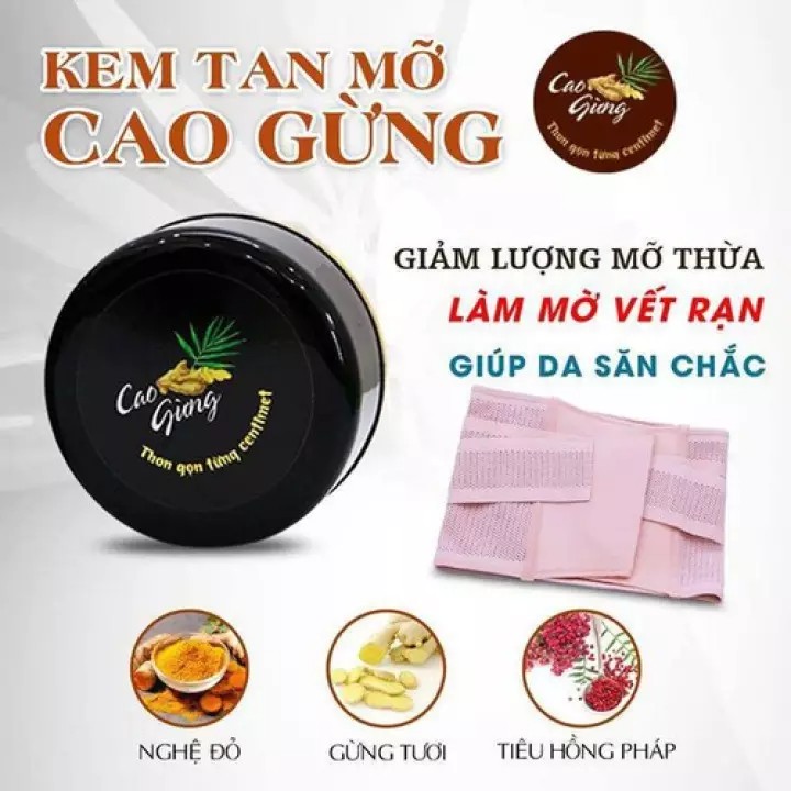 KEM TAN MỠ CAO GỪNG  EO THON DÁNG ĐẸP