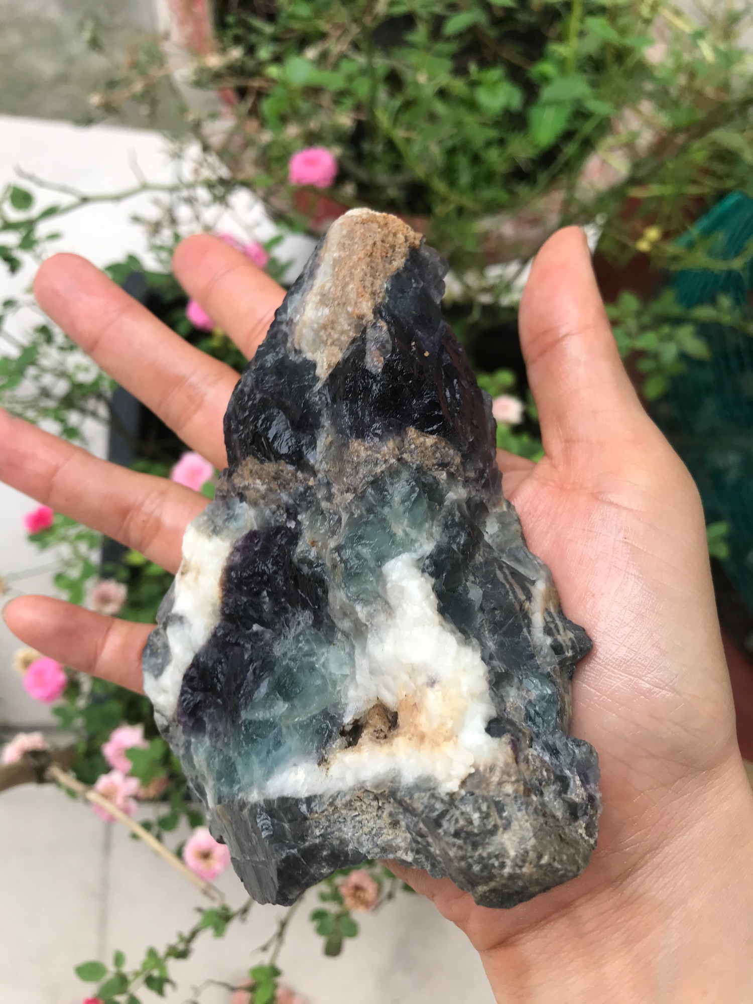 Đá Fluorite tự nhiên M97