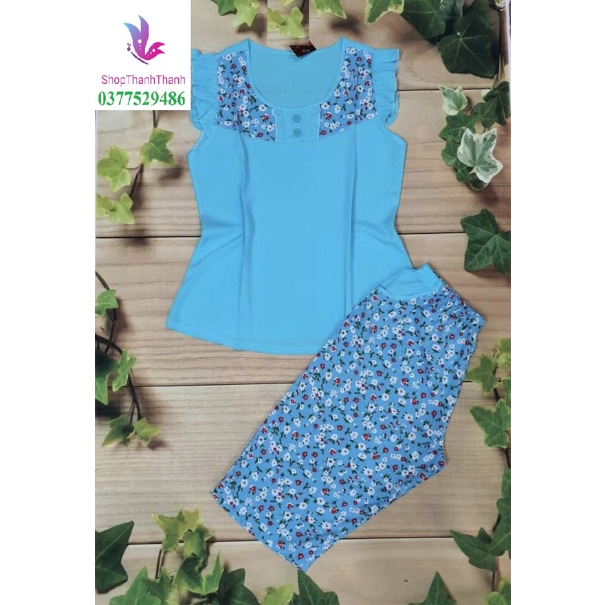 [Nhập RAISINGSTAR18, giảm 30k cho đơn 99k]ĐỒ BỘ MẶC NHÀ TOLE TÔN LANH 2 DA