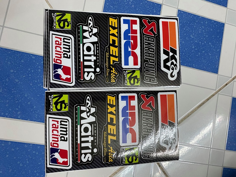 [HCM]TEM LOGO 10x18 KN Akrapovic