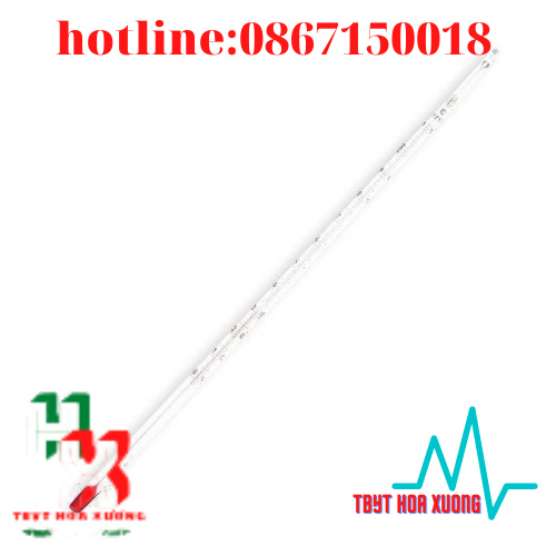 (Com Bo 10 Cái)Nhiệt Kế Đo Nước 0-100 độ C, Dài 20cm