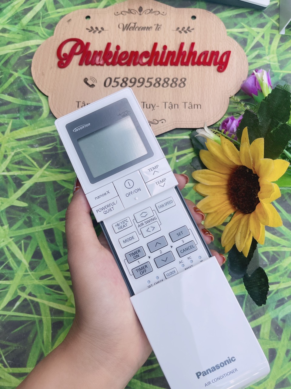 Remote điều khiển điều hòa dành cho PANASONIC bảo hành 06 tháng
