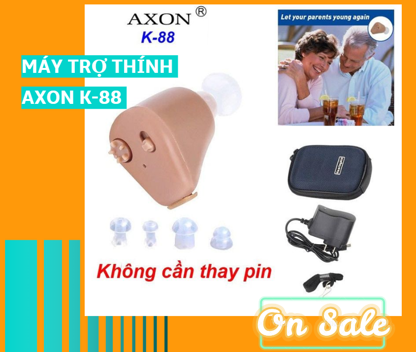 Máy trợ thính nhét tai Axon K-88 - Hàng chính hãng