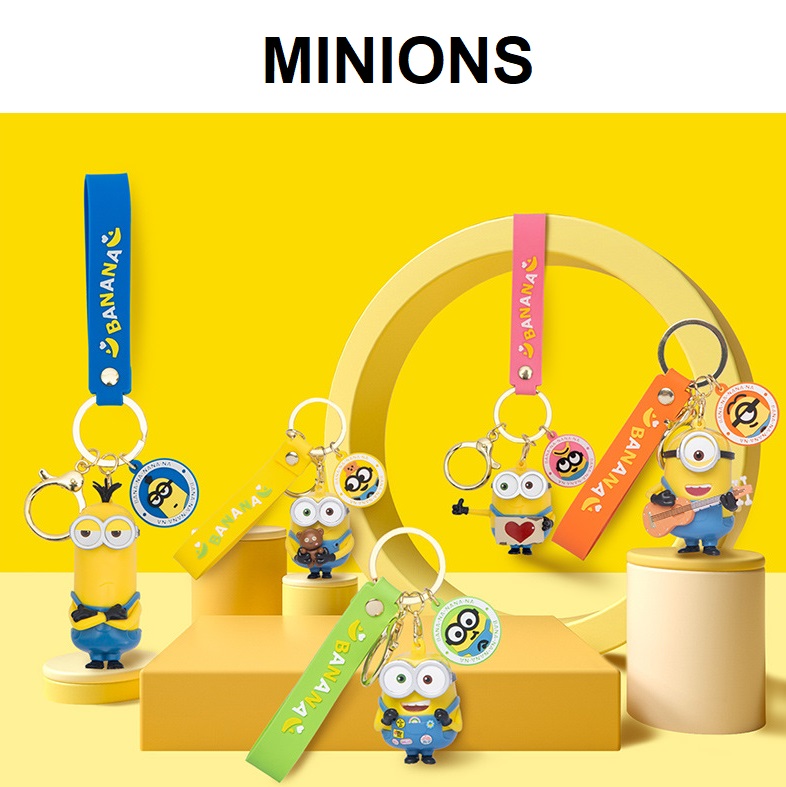 Móc khóa MINION MINIONS CAO CẤP đáng yêu