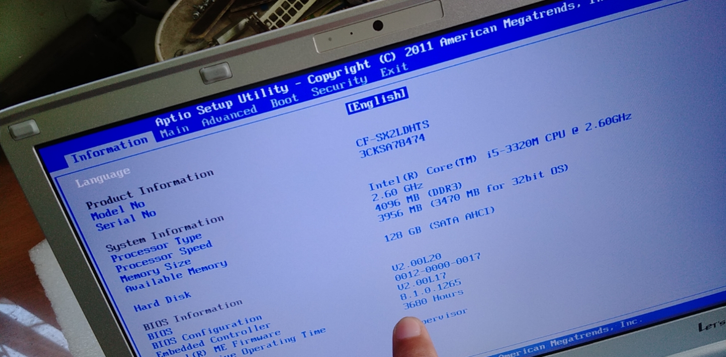 [HCM]Laptop#Panasonic CF-SX2 Core i5 đẳng cấp doanh nhân