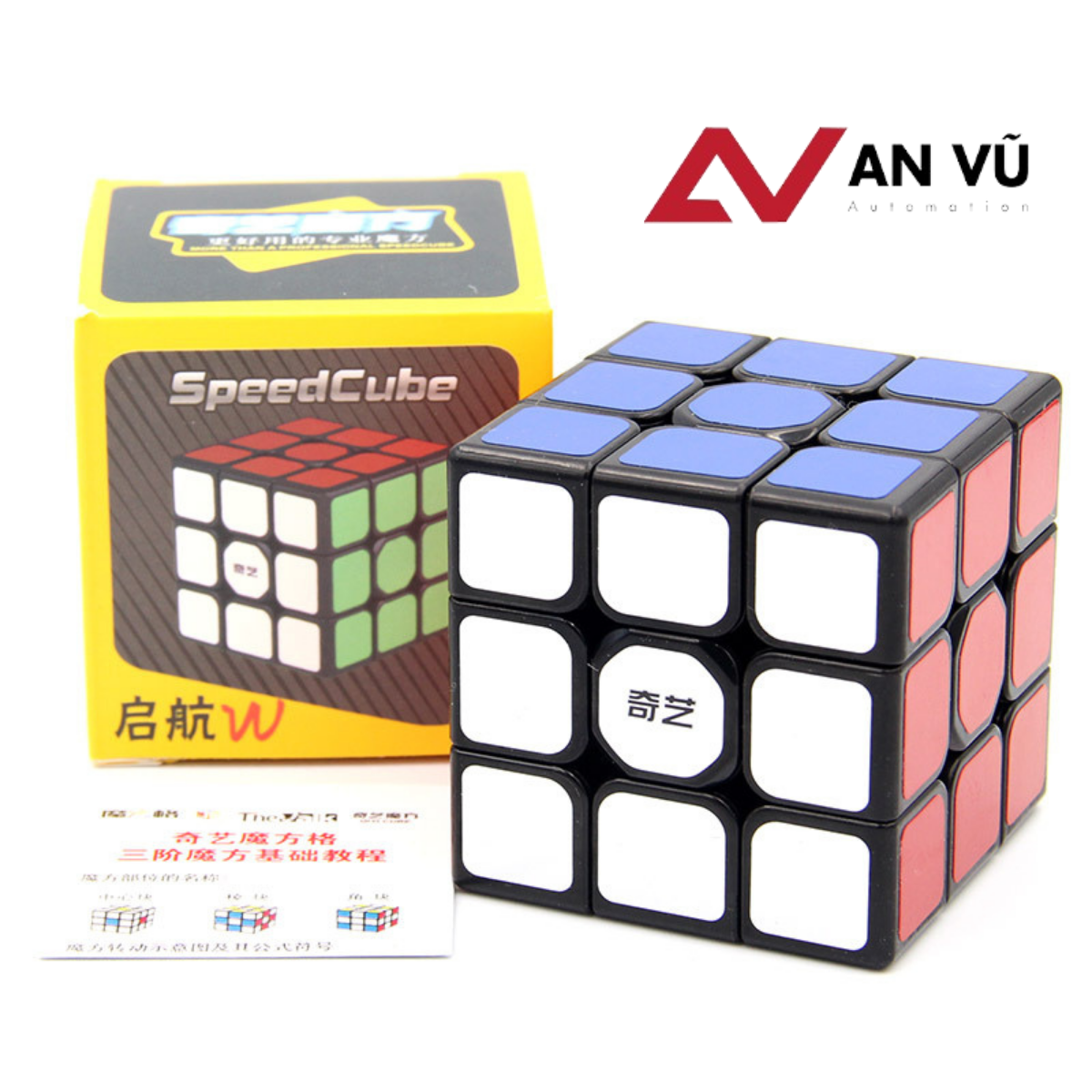 Rubik 3x3 Qiyi Sail W Rubic 3 Tầng Xoay Mượt