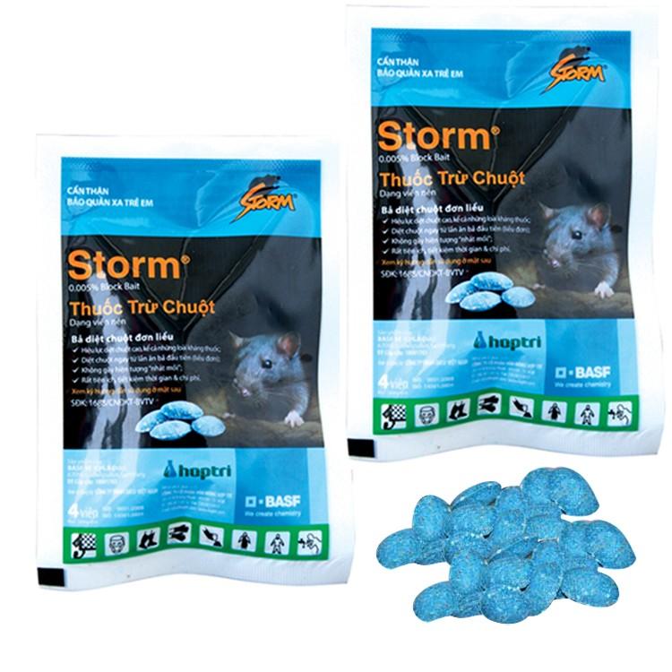 [HCM]Thuốc Diệt Chuột Storm (Gói 4 viên)