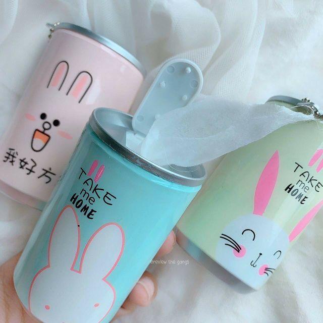Khăn Ướt Tẩy Trang Dạng Lon