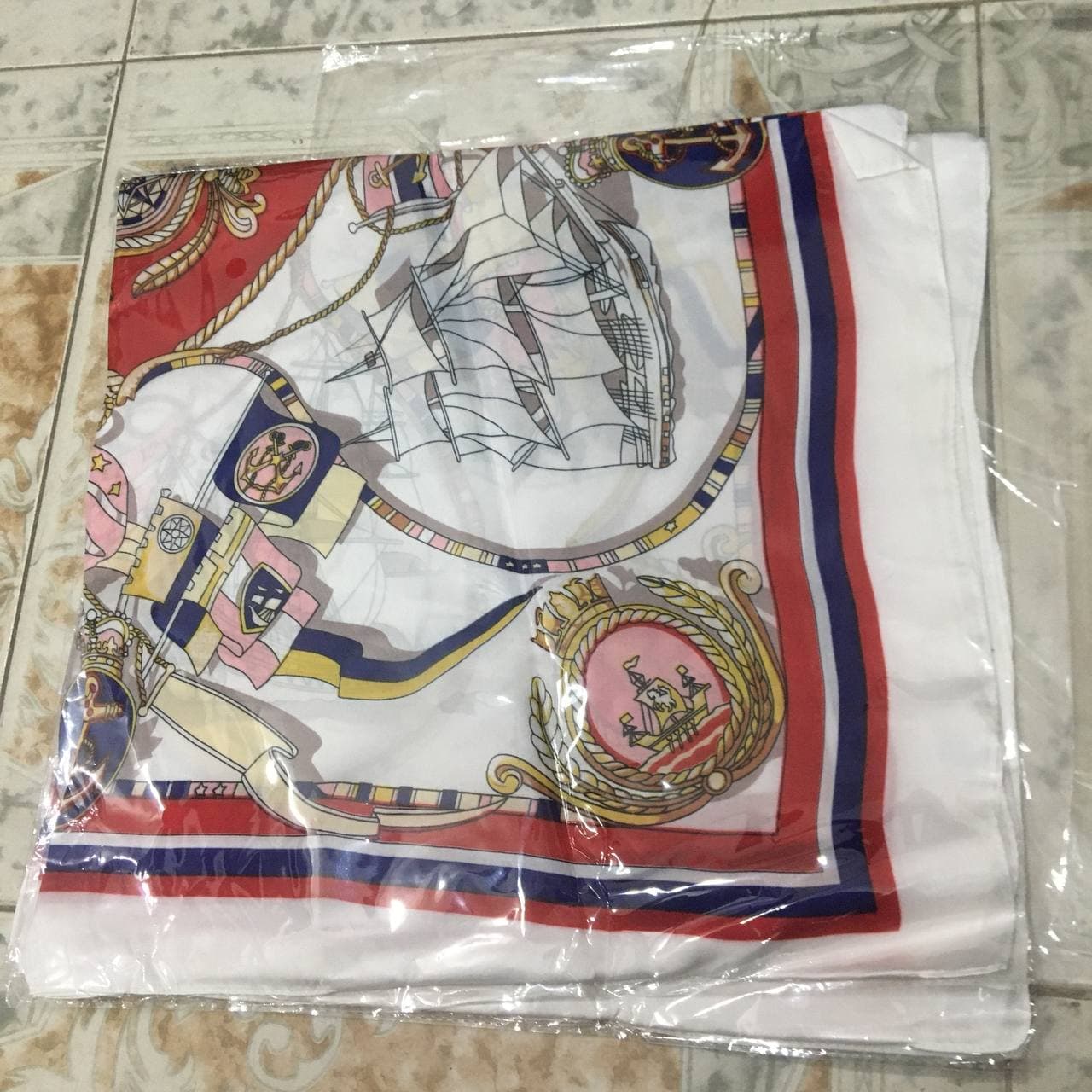 Khăn lụa vuông cao cấp 90x90cm, khăn quàng cổ thời trang cho nữ