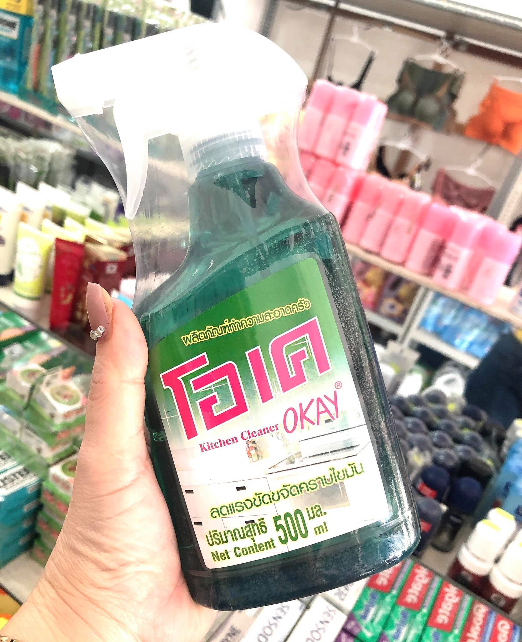 Chai xịt lau chùi đa năng OKAY Thái Lan