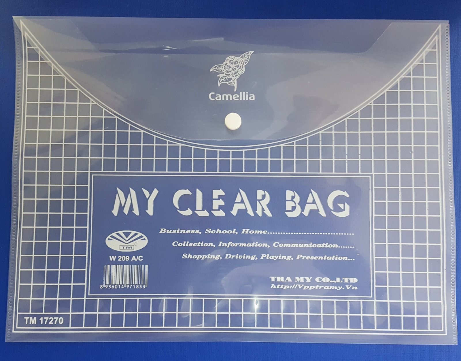 5 Bìa Nút (Túi Cúc) A4 Độ Dày Trung