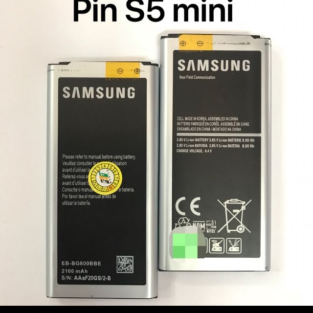 Pin Samsung galaxy s5mini(bg800)zin theo máy cam kết hàng đúng mô tả chất lượng đảm bảo đa dạng mẫu mã và kích cỡ