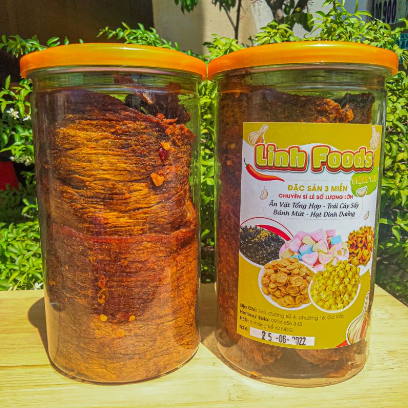 Special Soft Beef Jerky Pet Can 250Gr