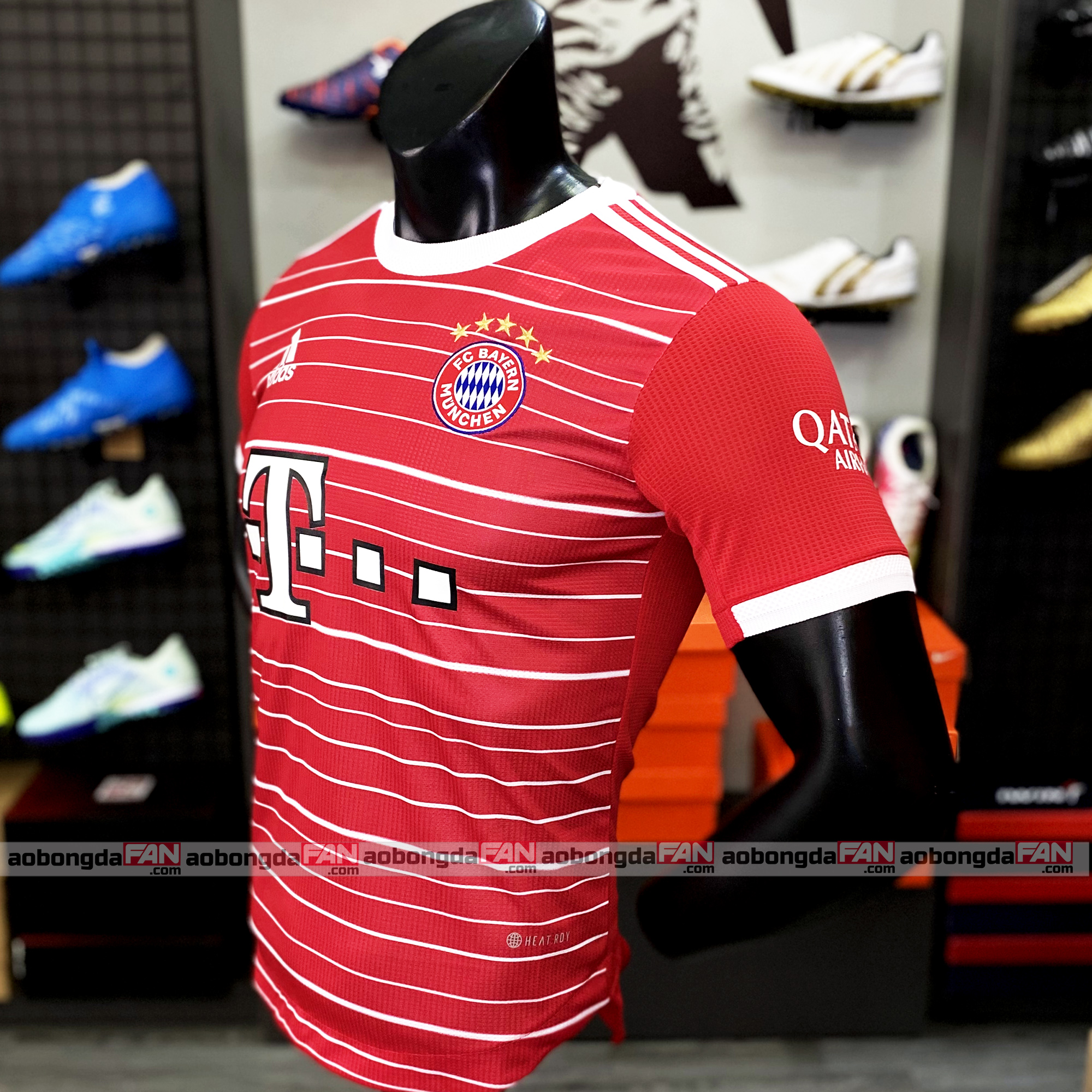 Bộ Đồ Bóng Đá Bayern Munich Đỏ 2023 - Áo Bóng Đá Thái
