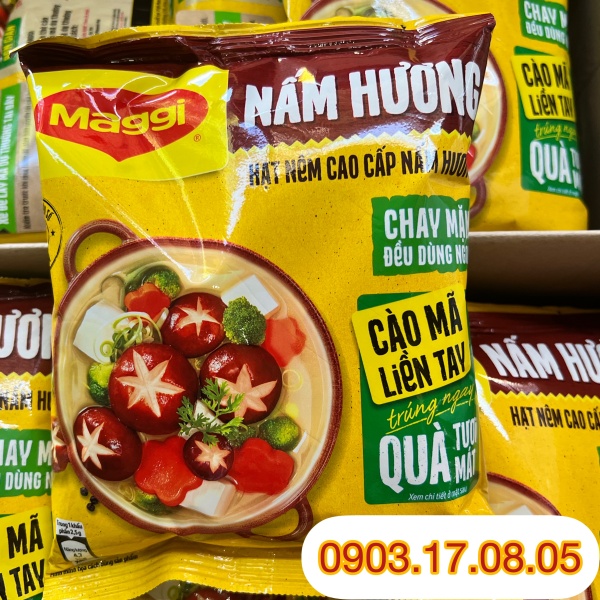 [Chay/mặn]Hạt nêm nấm hương chay Maggi (450gr)