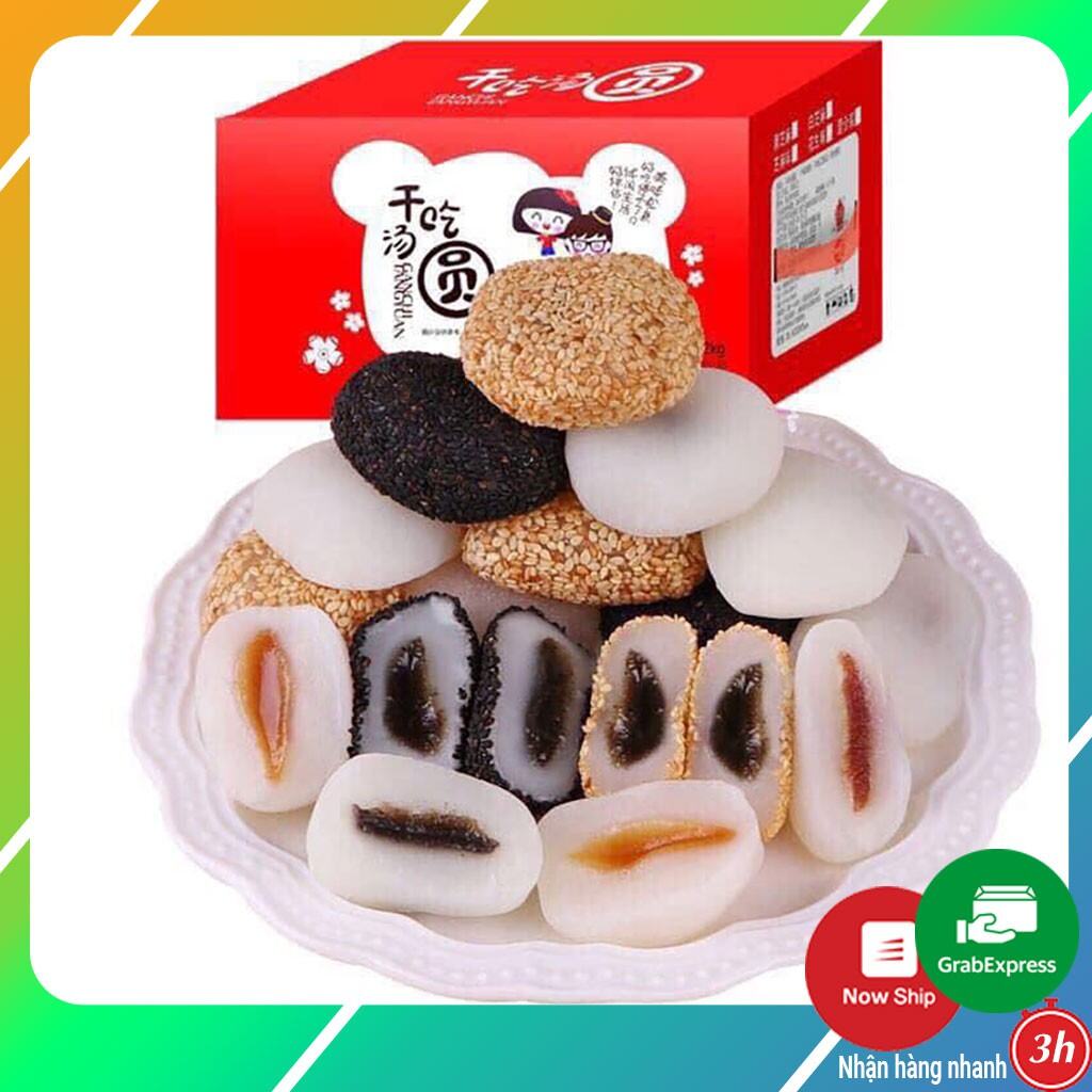Bánh Mochi Dẻo Đài Loan Cao Cấp Thùng 2kg.