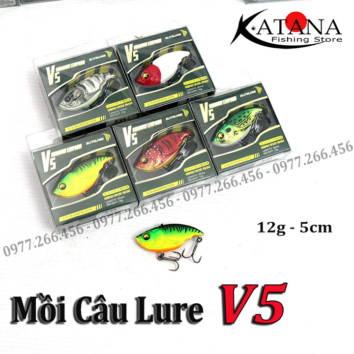 Mồi Câu lure EliteLure V5 Shadow Leopard