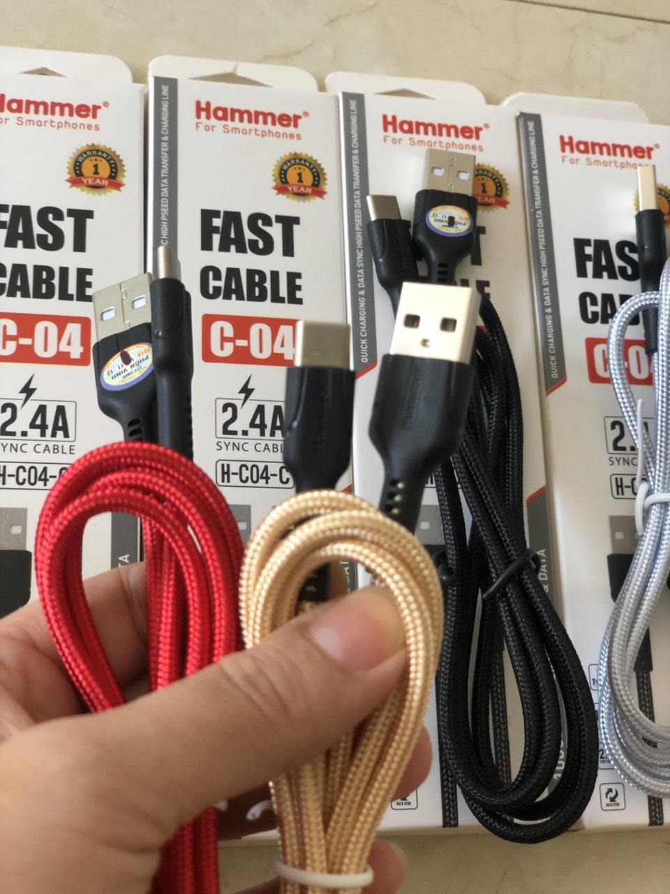 Hammer C04 Micro/V8 2.4A Cable