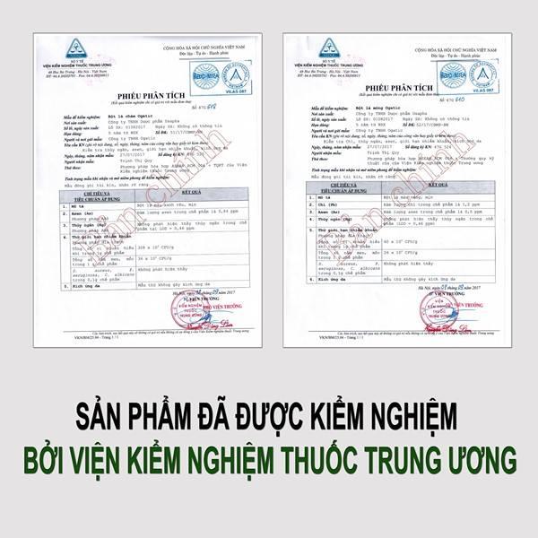 BỘT LÁ NHUỘM TÓC MÀU NÂU ĐEN - OGATIC