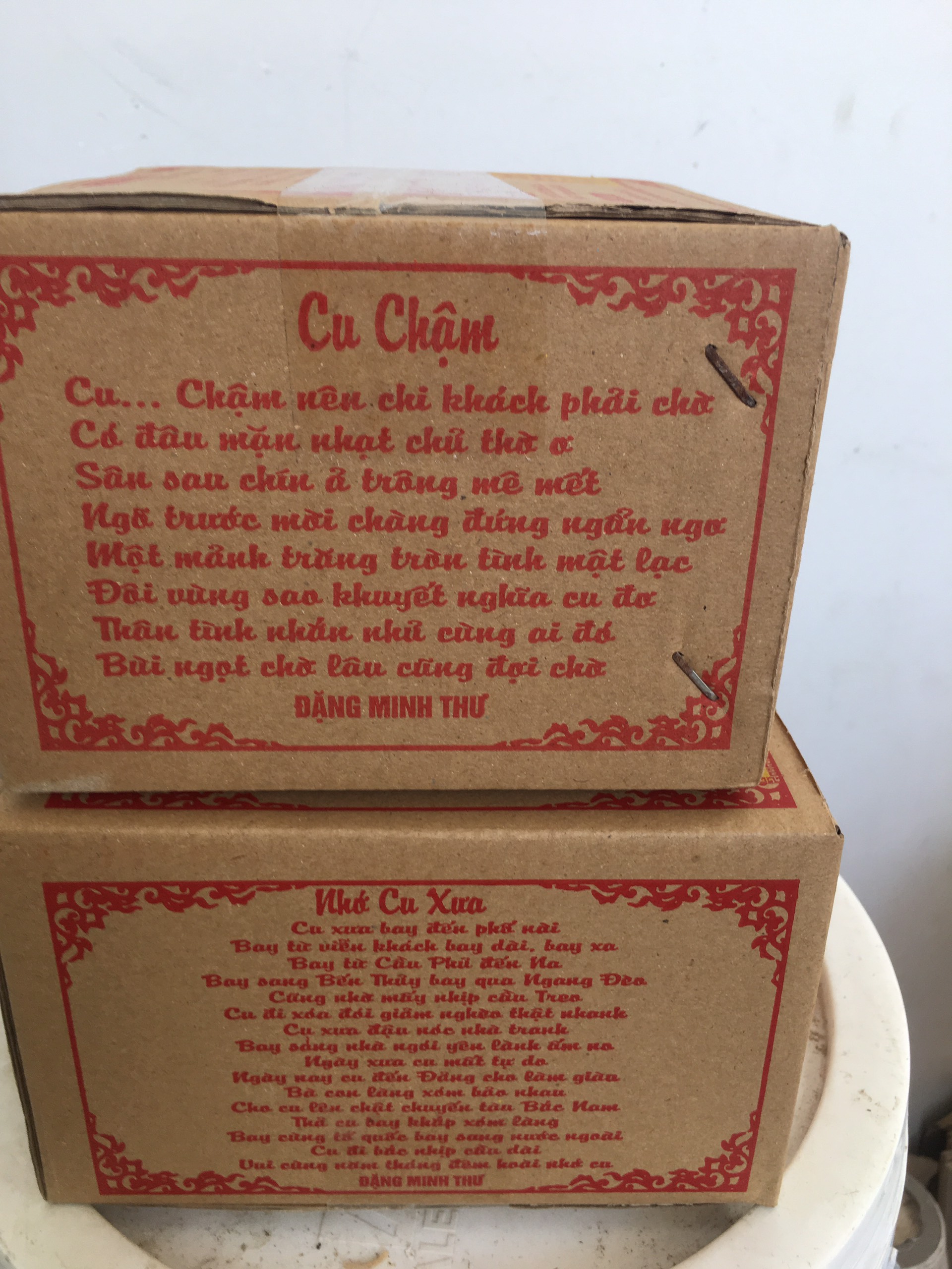Combo 2 hộp Cu Đơ Thư viện loại 700g