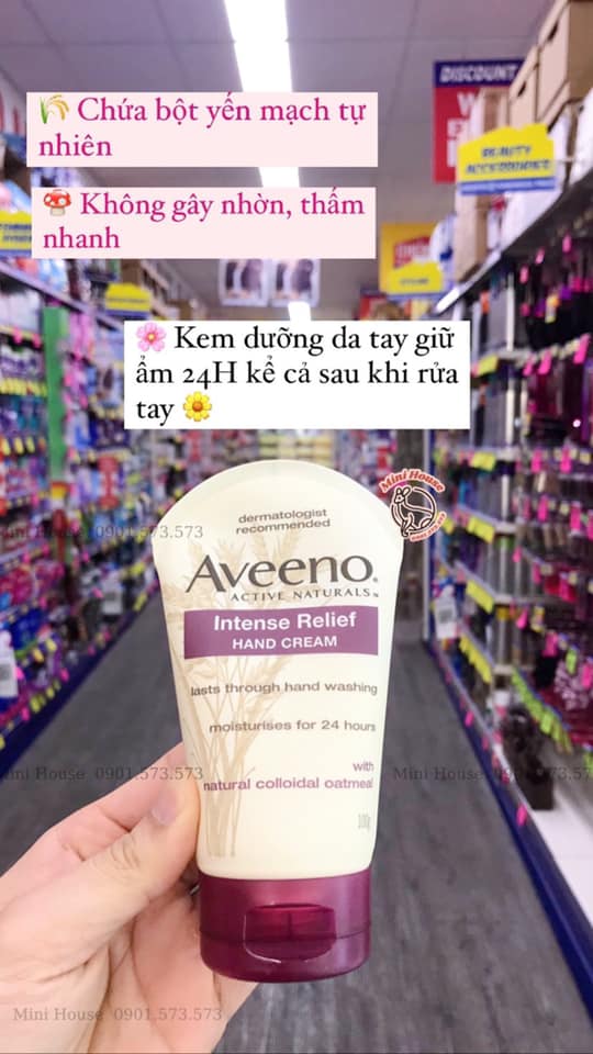 Kem Aveeno Dưỡng Ẩm Da Tay Tuýp 100gr