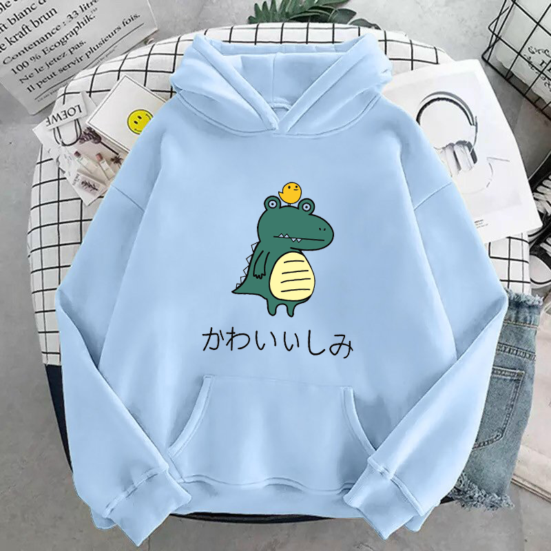[Hoàn Tiền 15%] ÁO HOODIE NAM NỮ IN KHỦNG LONG (NHIỀU MÀU)