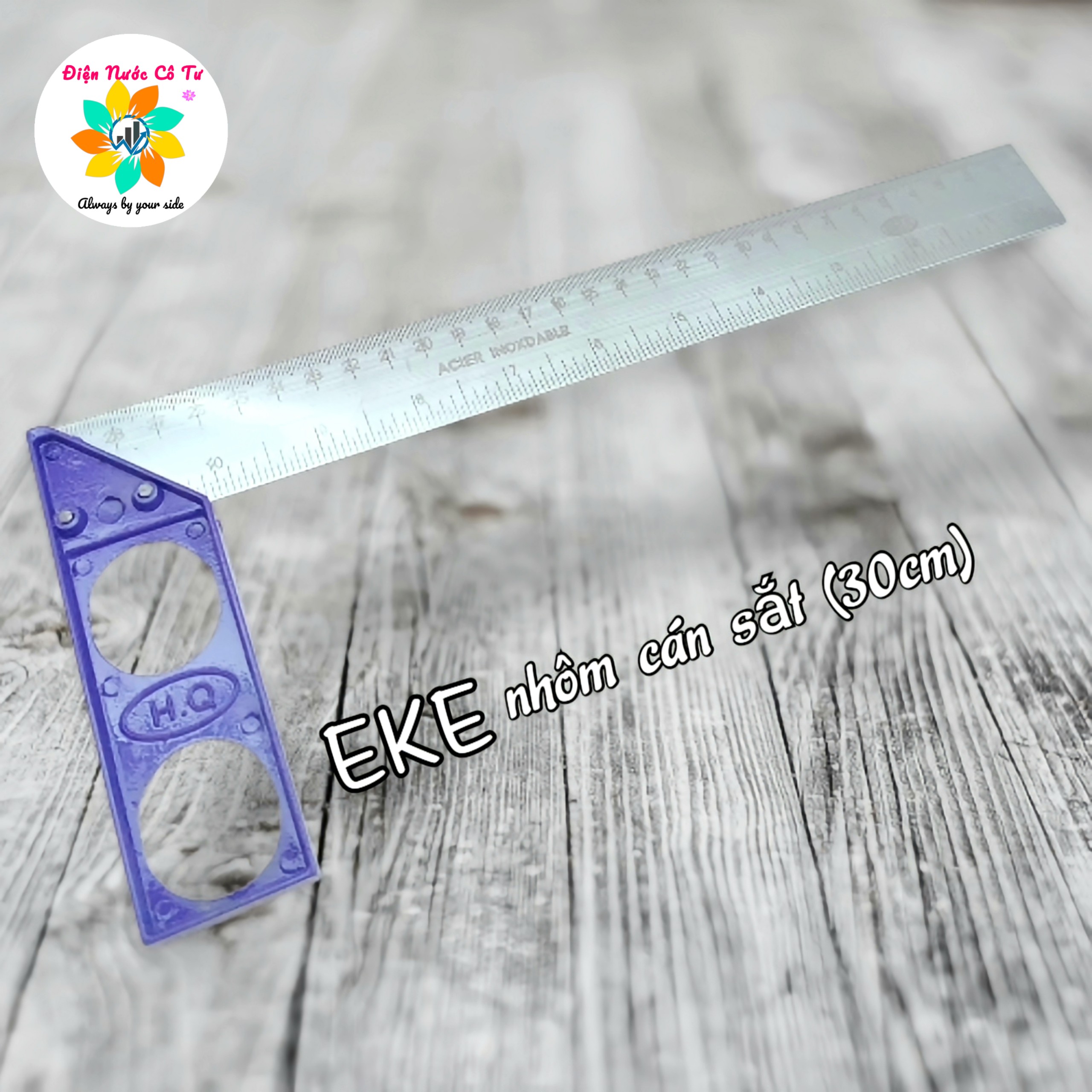Thước góc Eke góc vuông 20x30cm