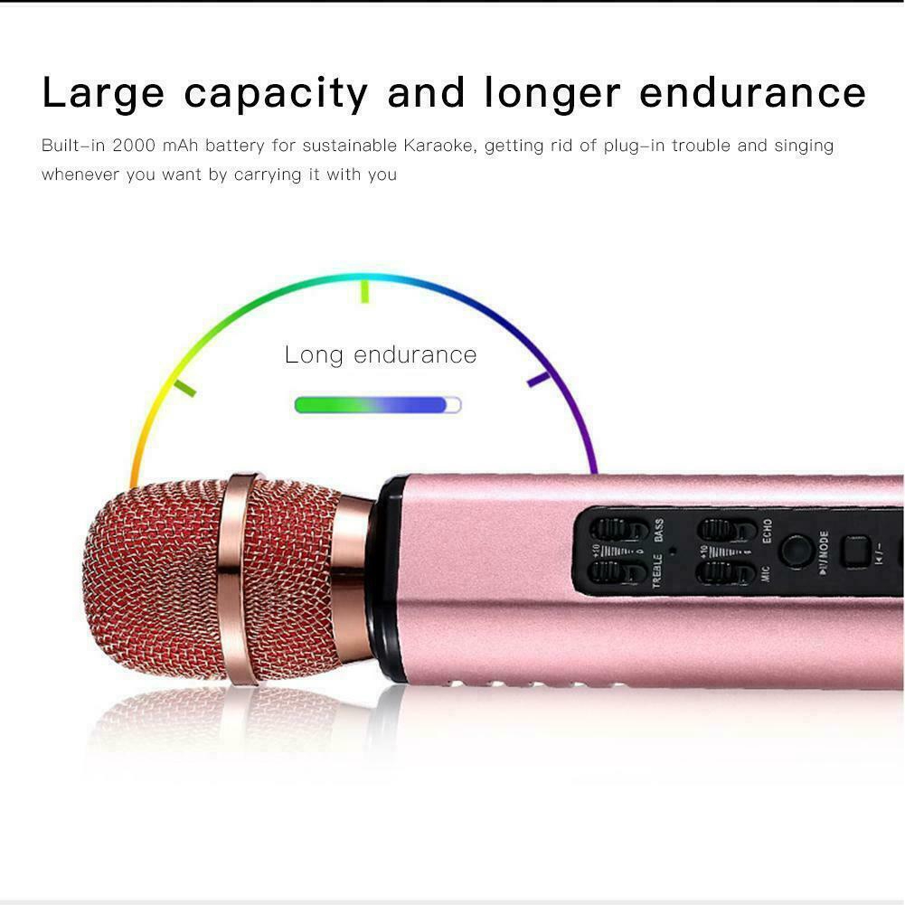 Micro Bluetooth Không Dây Hát Karaoke K6,Mic hát karaoke bluetooth chất âm cực đỉnh
