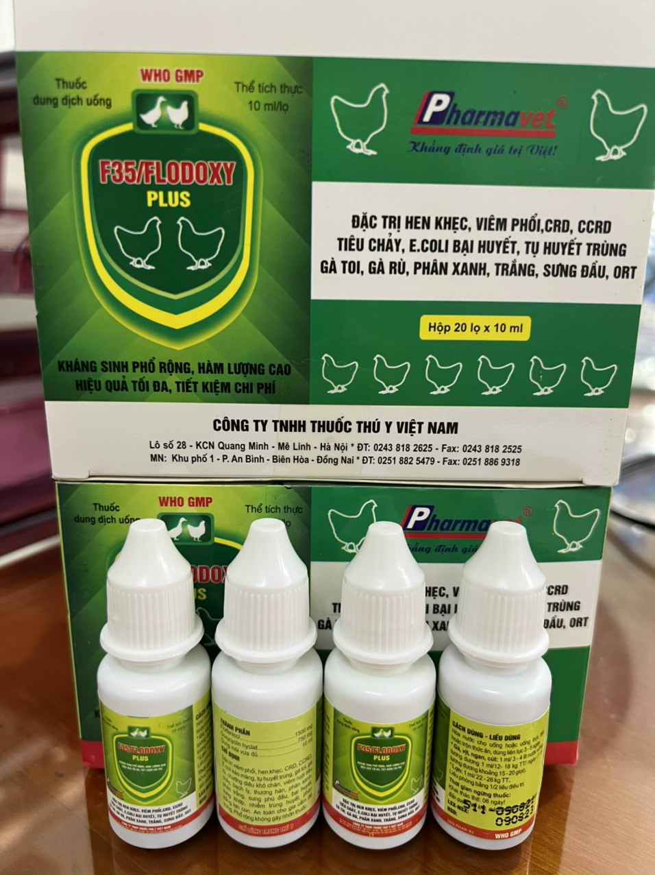 [Hàng Chính Hãng] F35/FLODOXY khò khè, sỗ mũi hàm lượng cao 1 chai 10ml
