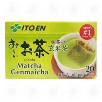 Trà xanh gạo rang túi lọc  (20 túi lọc/hộp 86G)