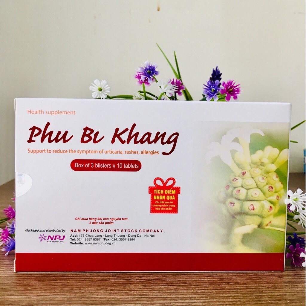 [HCM]Phụ Bì Khang Hỗ Trợ Điều Tri Mề Đay