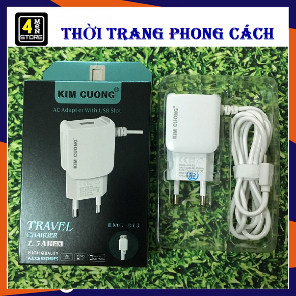 Bộ Cáp Sạc Android - bộ Sạc Kim Cương KMG 813 / 823