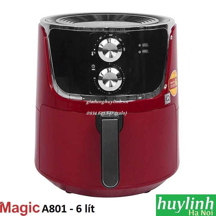 Nồi chiên không dầu Magic A801 - 6 lít - 1800W