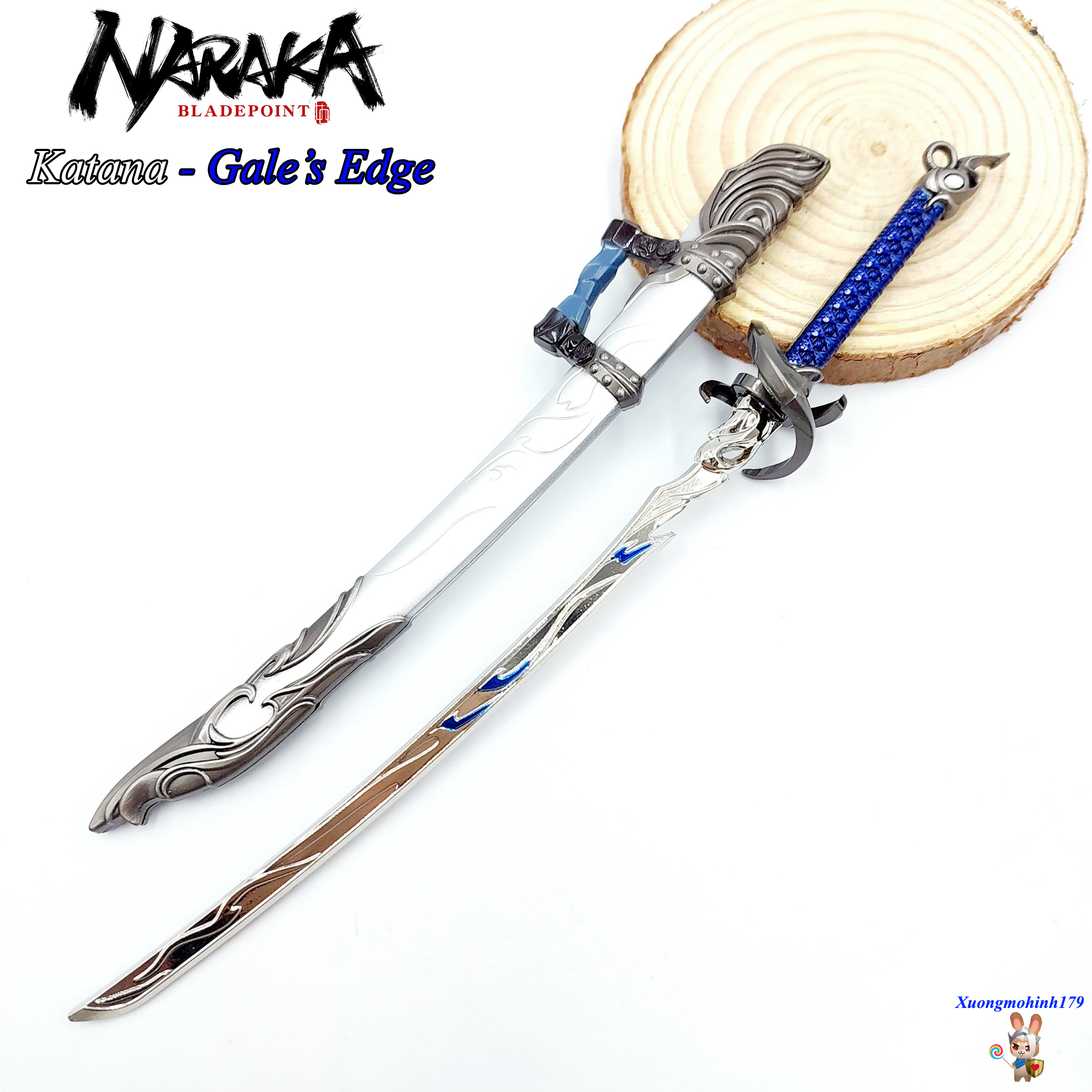 Mô hình Naraka Bladepoint - Legendary Katana Gale's edge kiếm