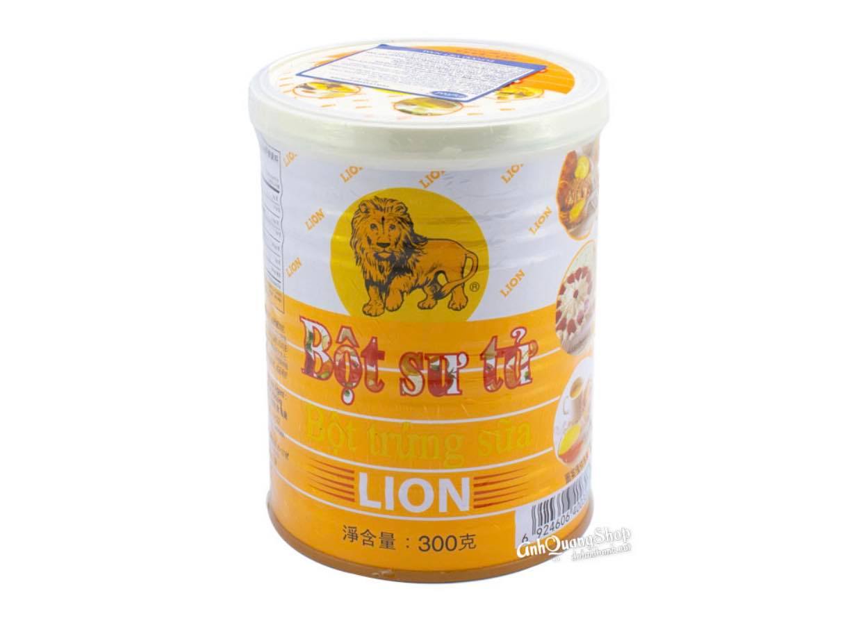 Bột custard Lion(sư tử)-lon 300g