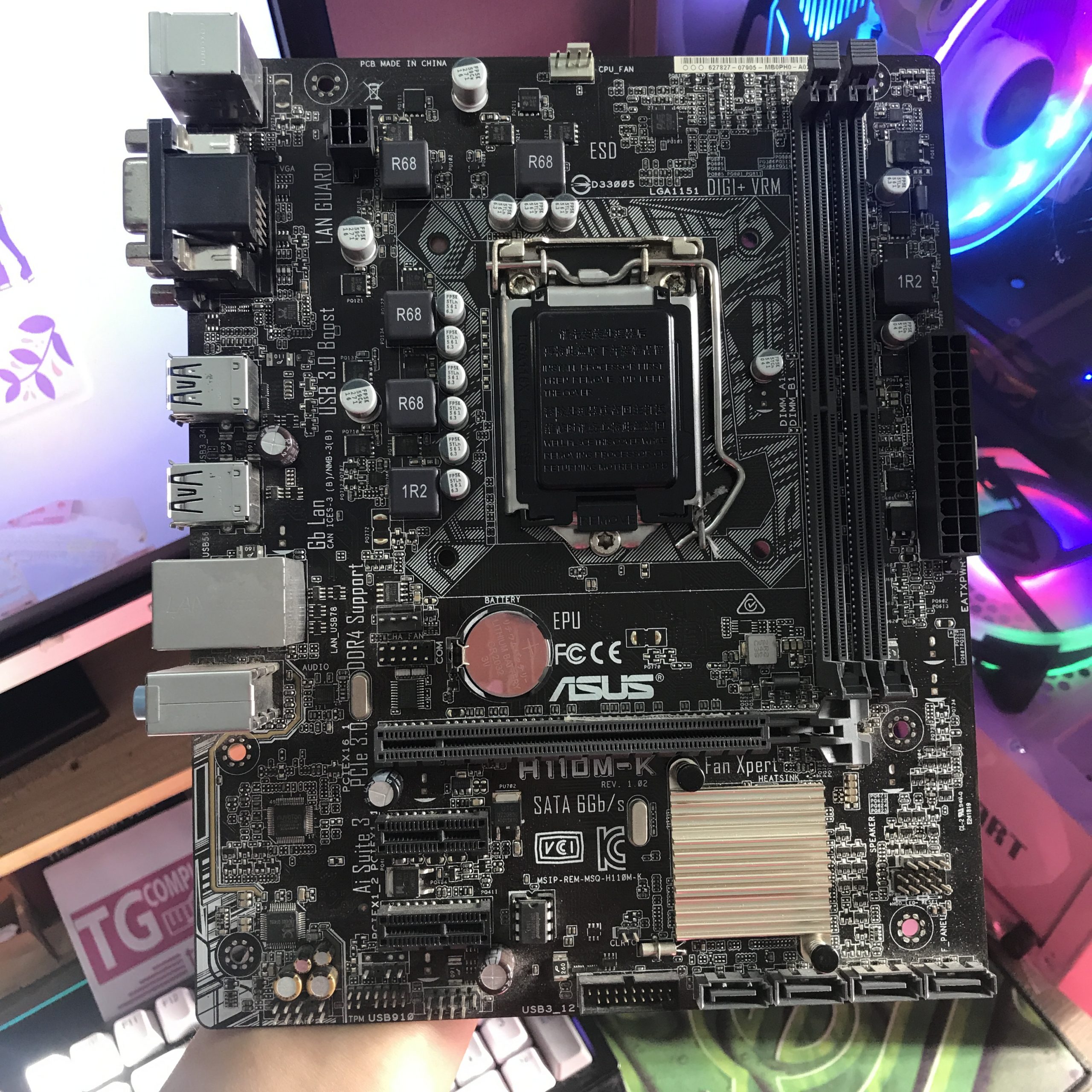 [ VI TÍNH VINH GAMING ] Main MSI H110M PRO-VDL BẢO HÀNH 3 THÁNG