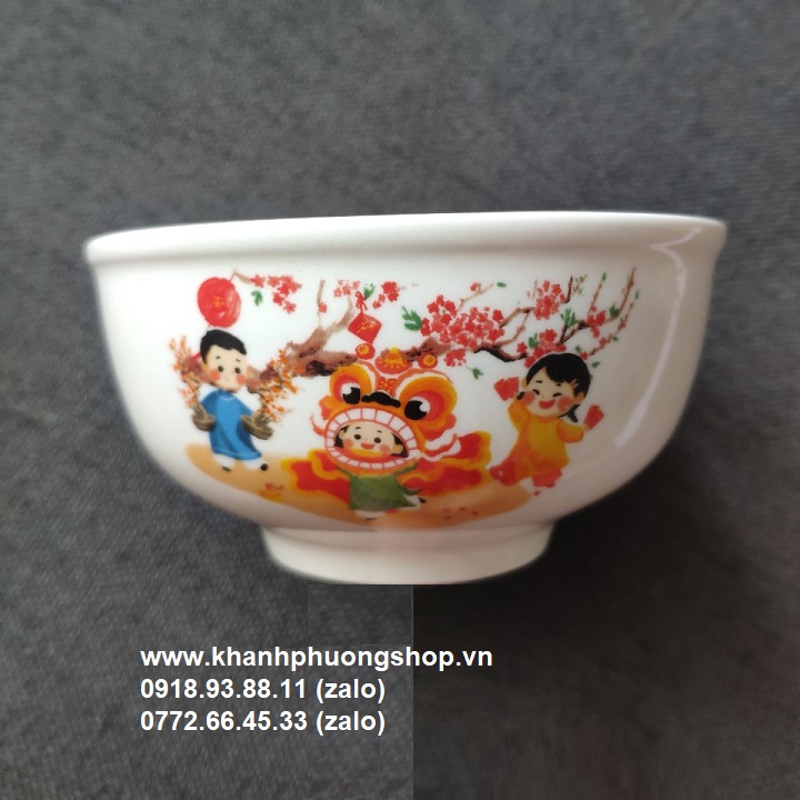 [HCM]bộ 10 chén sứ - bộ 10 bát sứ ăn cơm