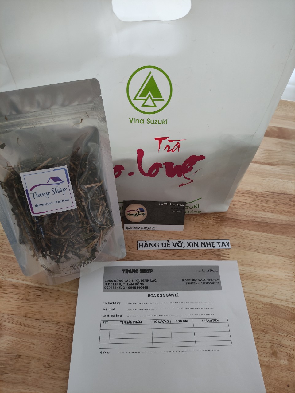 Trà Oolong (ô long) Vina Suzuki 250g