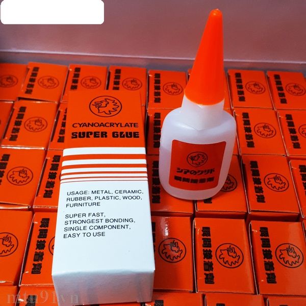 Keo Dán 502 Cyanoacrylate, keo dính sư tử cam