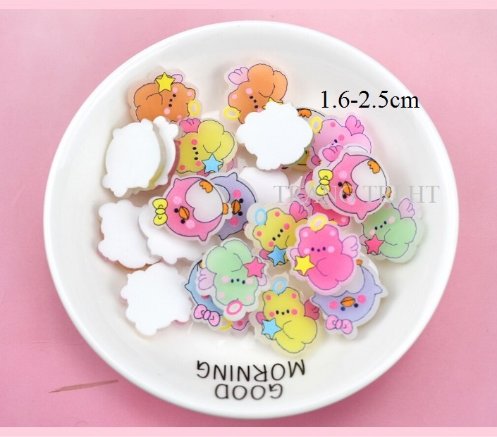 combo 5 Charm Bánh Kẹo Phụ Kiện Trang Trí