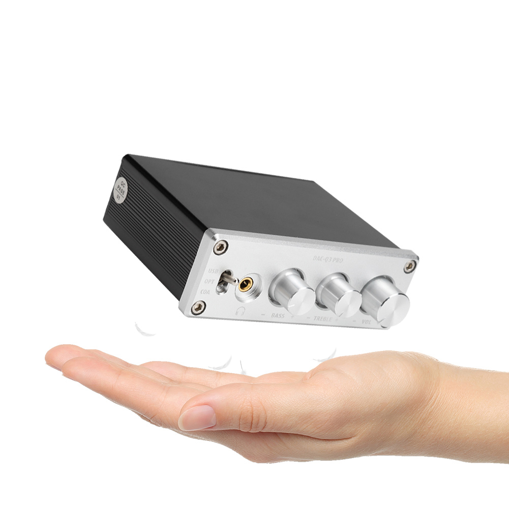【Ưu đãi lớn】Bộ Giải Mã Âm Thanh AC-Q3 PRO DAC Với Bộ Khuếch Đại Tai Nghe Cho Tai Nghe 3.5MM