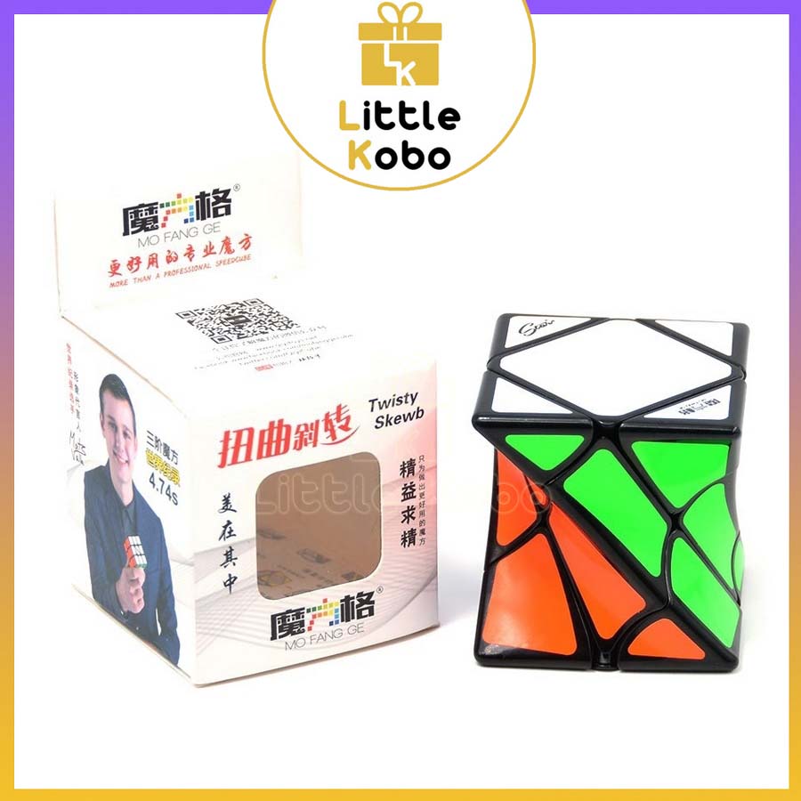 Rubik QiYi Twisty Skewb Cube Rubic Biến Thể Đồ Chơi Trí Tuệ Trẻ Em Phát Triển Tư Duy 3x3x3 Thông Minh - Little Kobo
