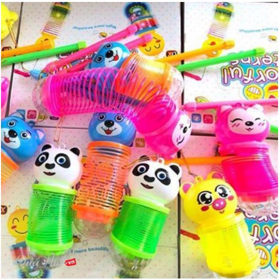 Đồ chơi đèn lồng lò xo phát sáng