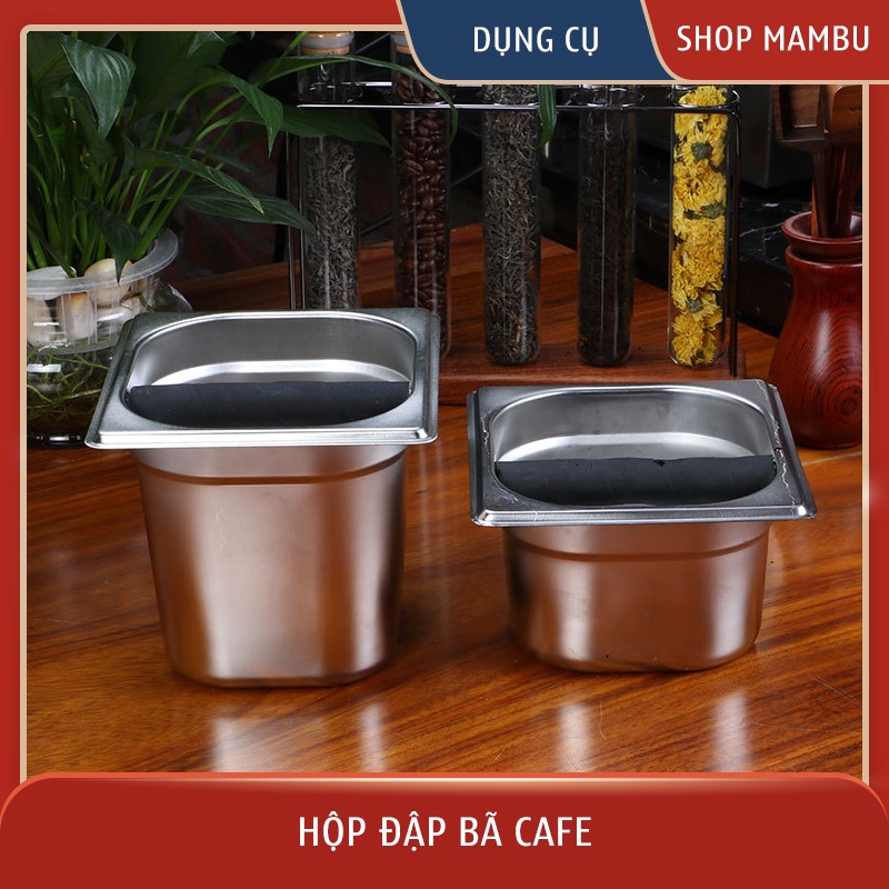 Hộp đập bã cà phê – Knock Box - Dụng cụ Cafe - Dụng cụ pha chế