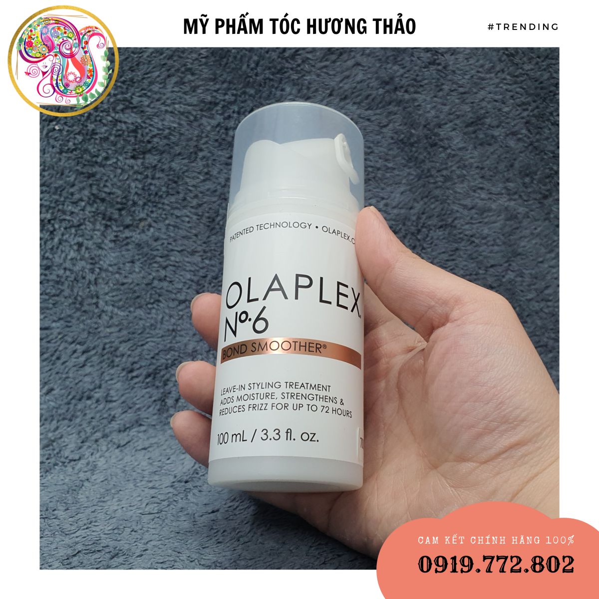 [Chính hãng] [NEW] KEM XÃ KHÔ OLAPLEX SỐ 6 BOND SMOOTHER 100ML