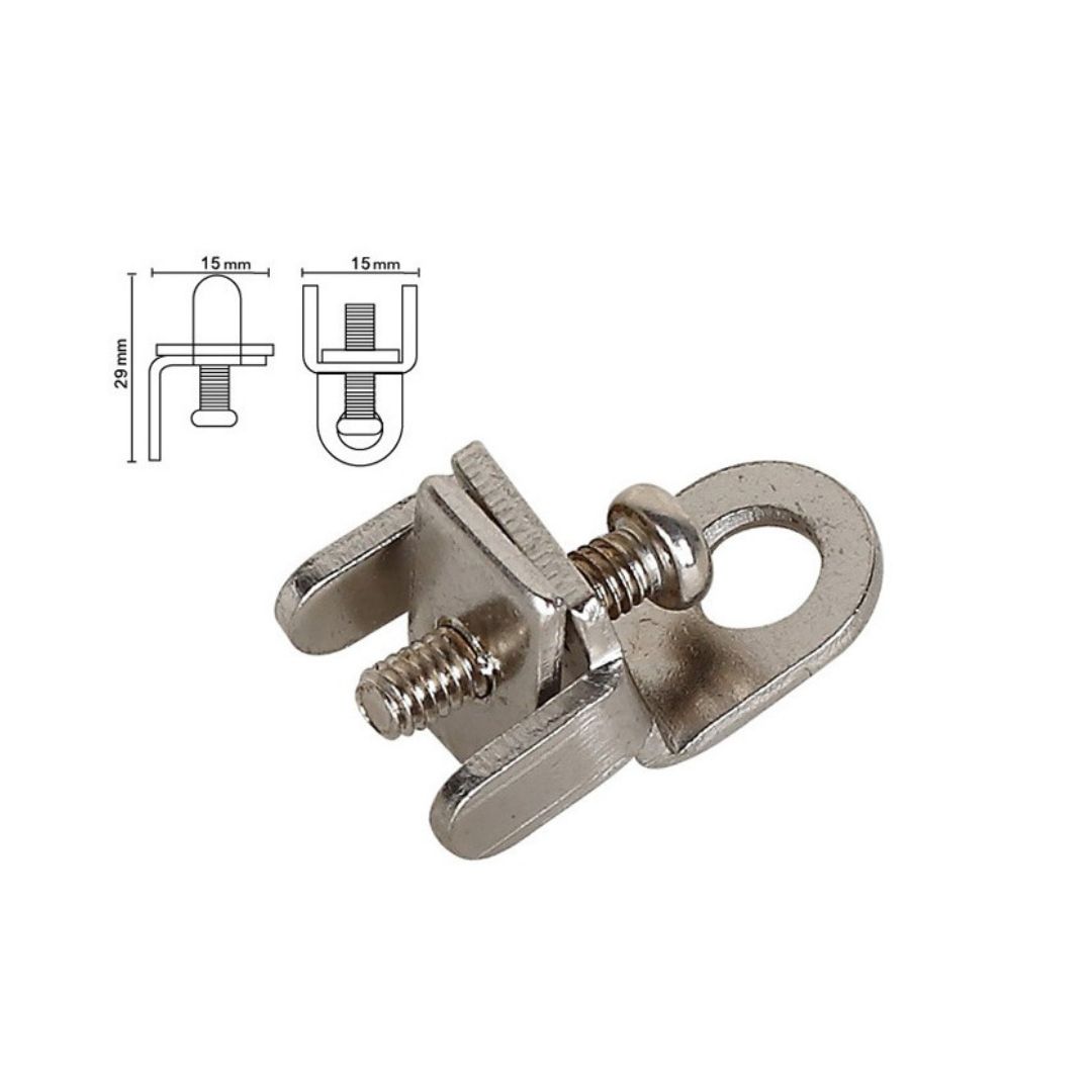 Phụ kiện rèm - Chốt chặn ray