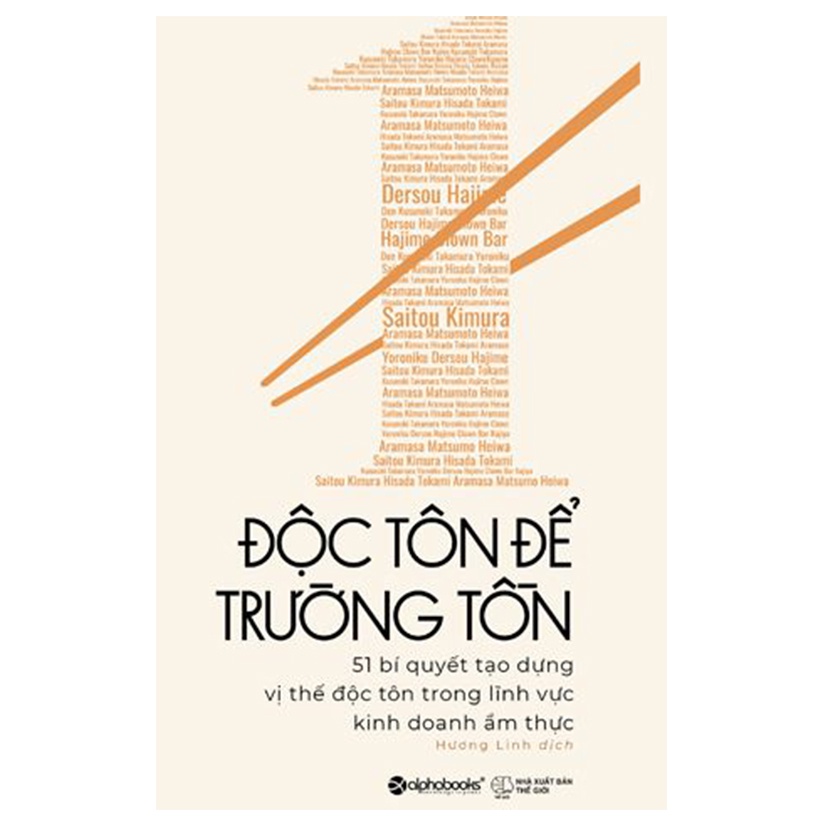 Sách - Độc Tôn Để Trường Tồn