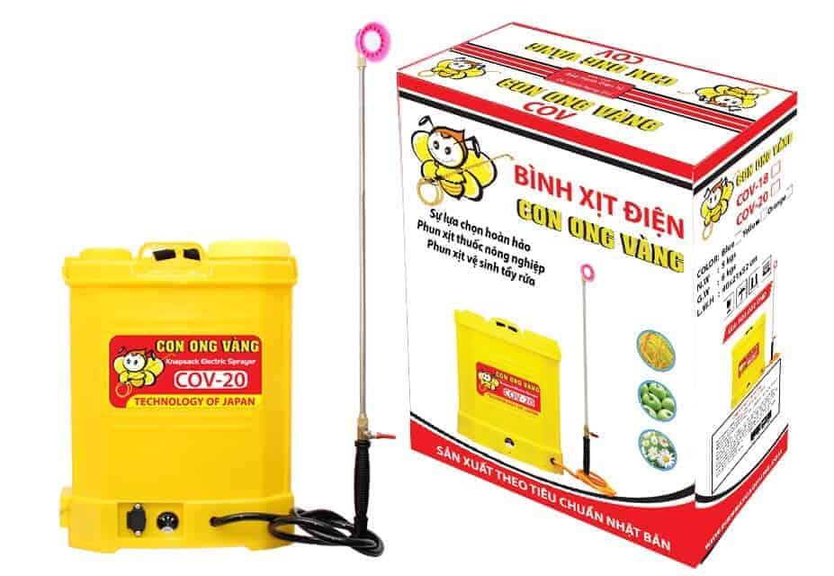 Bình xịt điện con ong vàng 20l