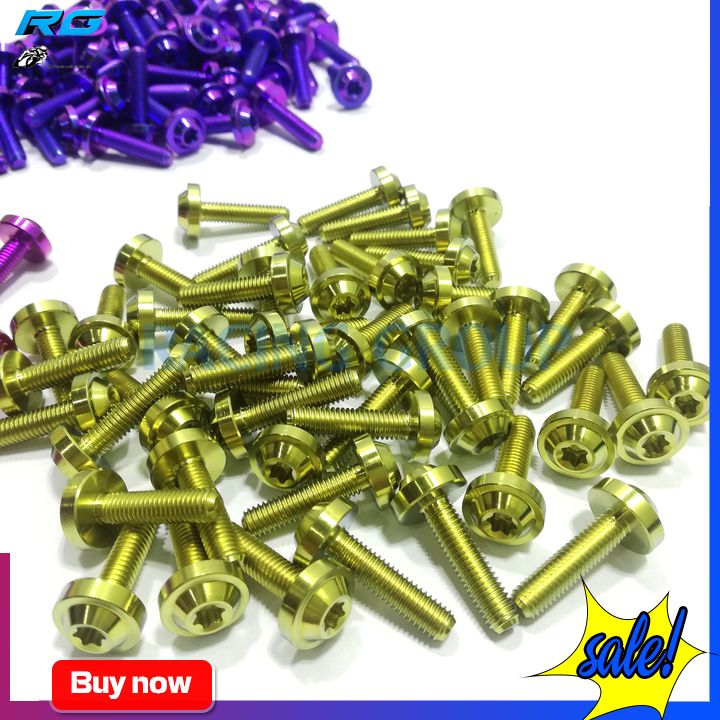 [HCM]Ốc 5li20 GR5 Đầu Dù Gắn Xe Máy Cực Chất (Giá 1 Con)
